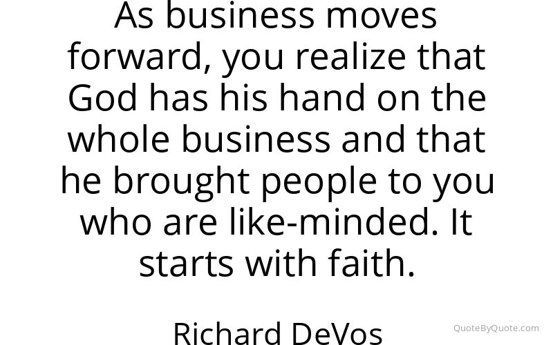 Preview image for this quote by Richard DeVos