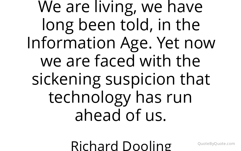 Preview image for this quote by Richard Dooling
