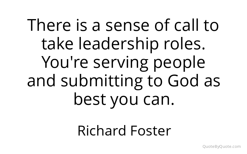 Preview image for this quote by Richard Foster