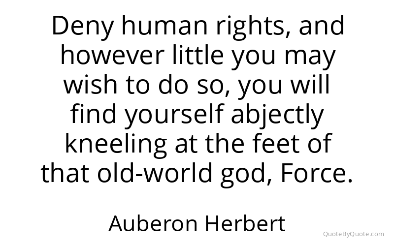 Preview image for this quote by Auberon Herbert