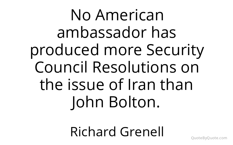 Preview image for this quote by Richard Grenell