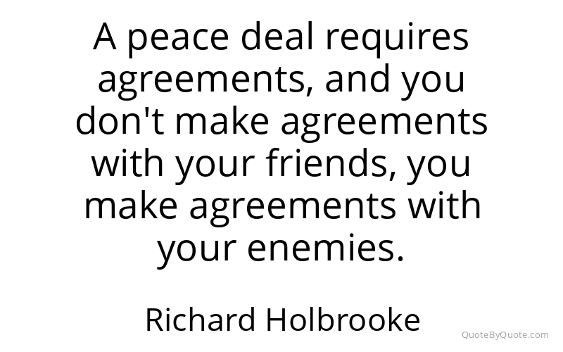 Preview image for this quote by Richard Holbrooke