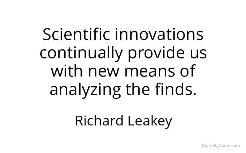 Preview image for this quote by Richard Leakey