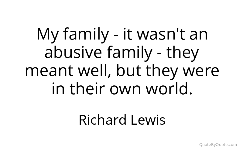 Preview image for this quote by Richard Lewis