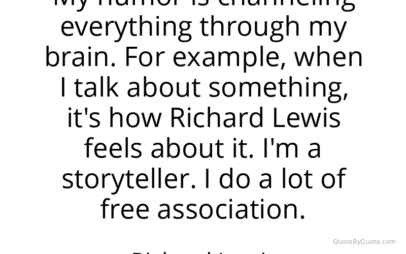 Preview image for this quote by Richard Lewis
