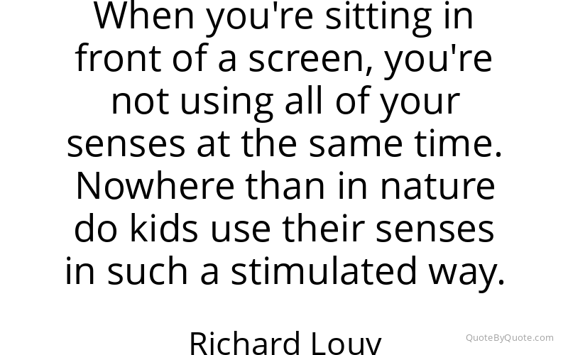 Preview image for this quote by Richard Louv