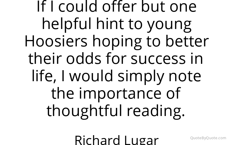 Preview image for this quote by Richard Lugar