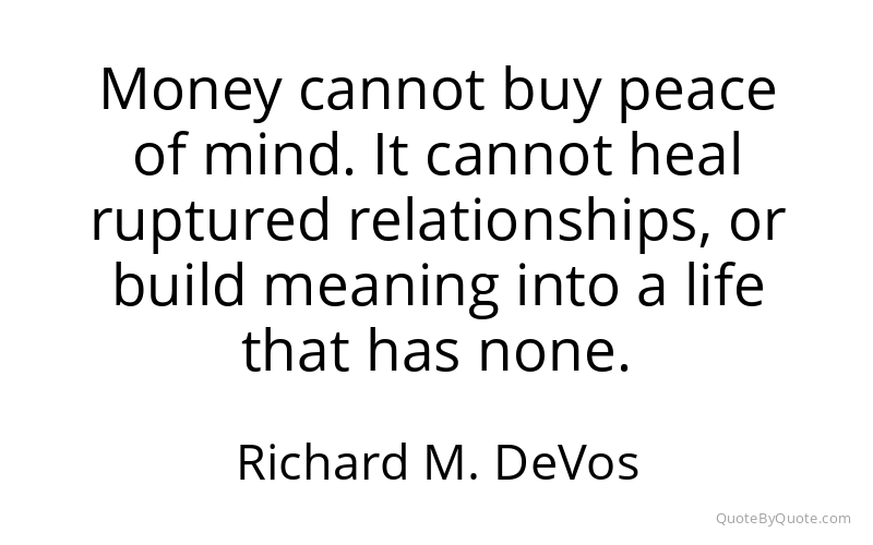 Preview image for this quote by Richard M. DeVos