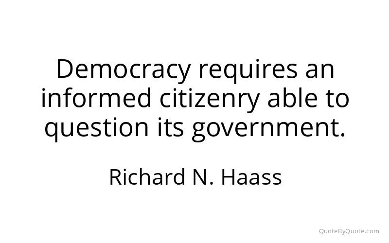 Preview image for this quote by Richard N. Haass