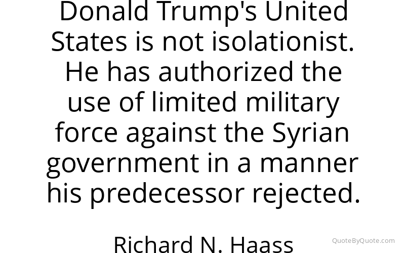 Preview image for this quote by Richard N. Haass