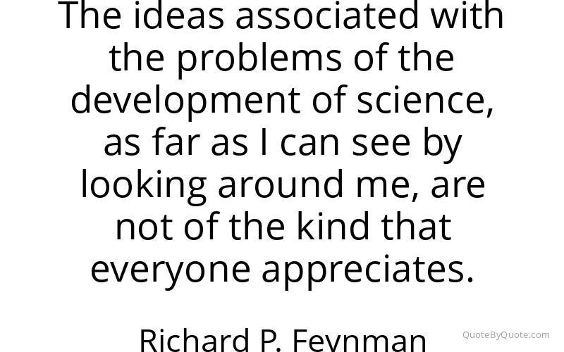 Preview image for this quote by Richard P. Feynman