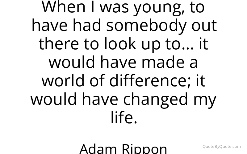 Preview image for this quote by Adam Rippon