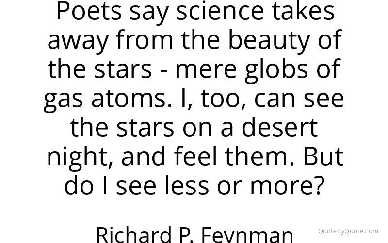 Preview image for this quote by Richard P. Feynman