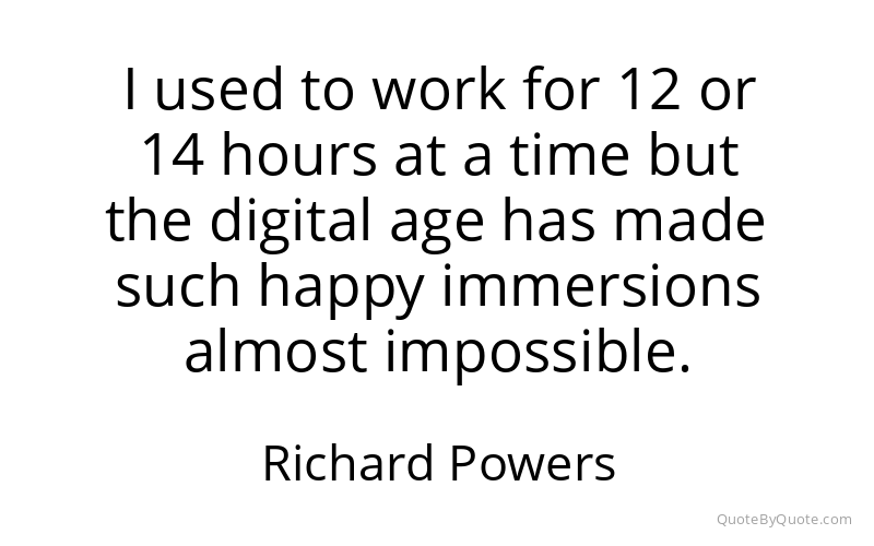 Preview image for this quote by Richard Powers