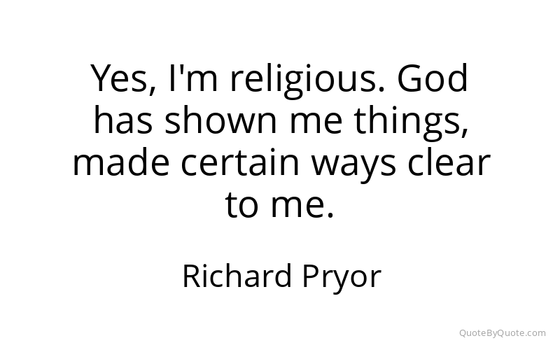 Preview image for this quote by Richard Pryor