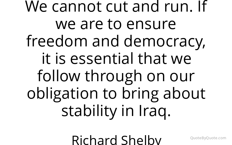 Preview image for this quote by Richard Shelby