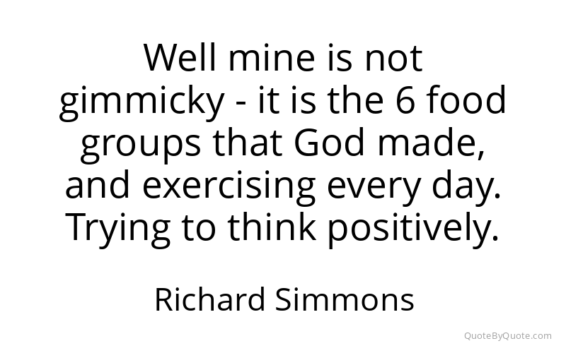 Preview image for this quote by Richard Simmons