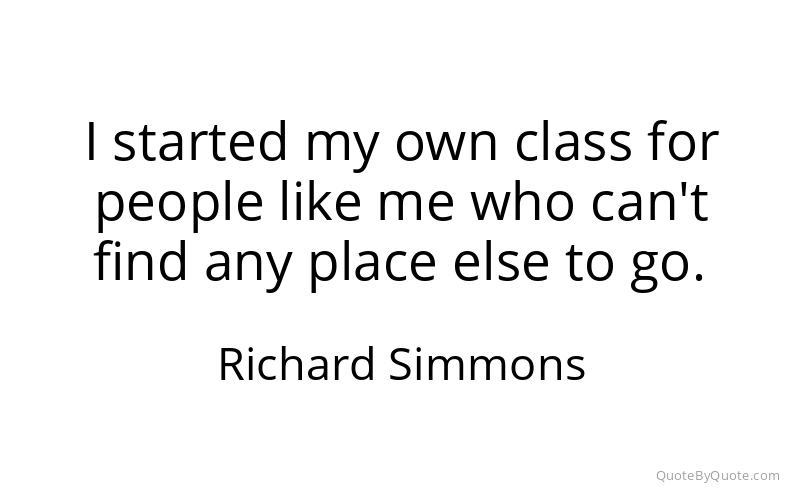 Preview image for this quote by Richard Simmons