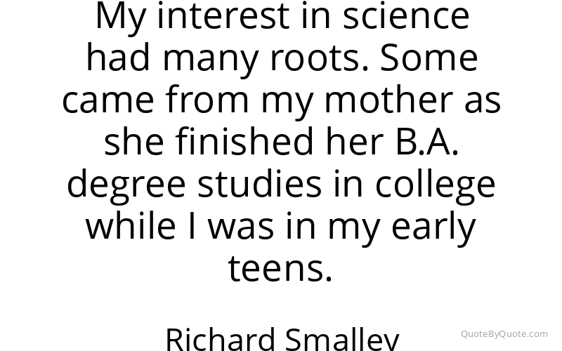 Preview image for this quote by Richard Smalley