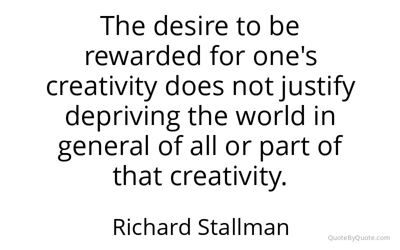 Preview image for this quote by Richard Stallman