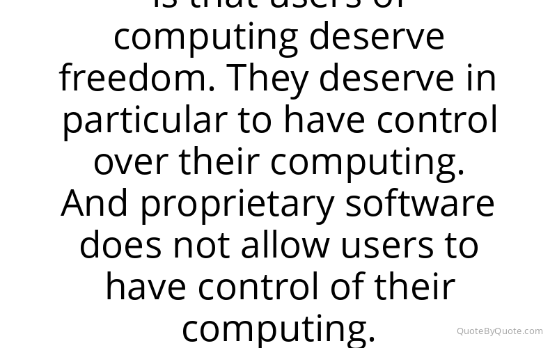 Preview image for this quote by Richard Stallman