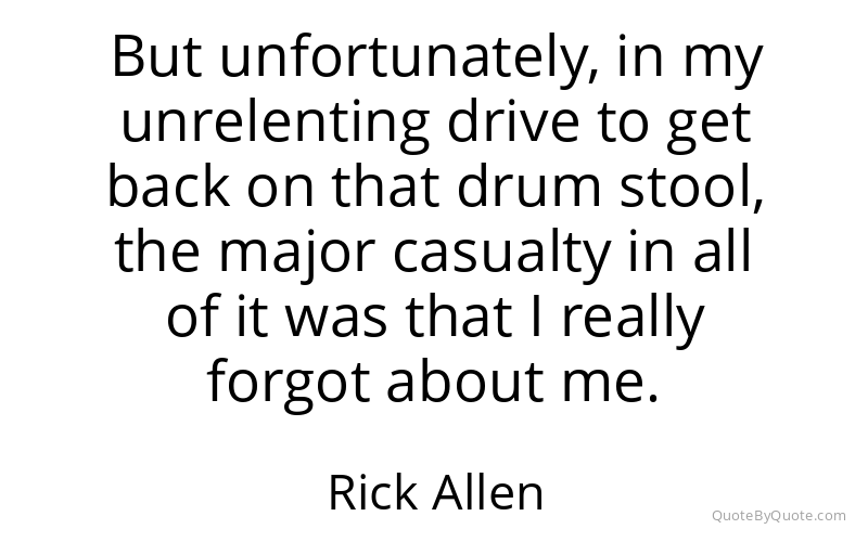 Preview image for this quote by Rick Allen