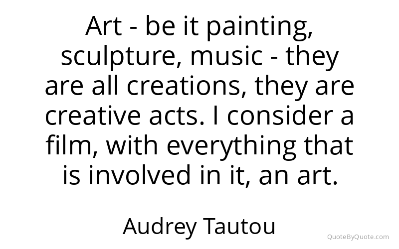 Preview image for this quote by Audrey Tautou