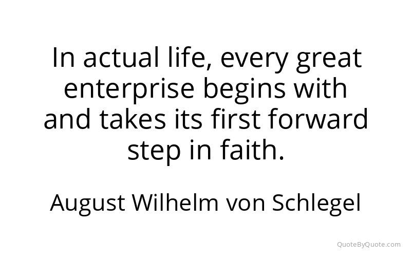 Preview image for this quote by August Wilhelm von Schlegel
