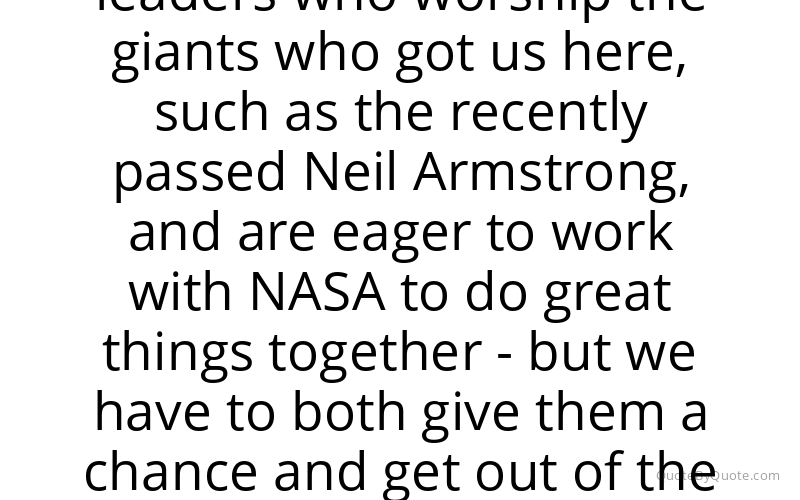 Preview image for this quote by Rick Tumlinson