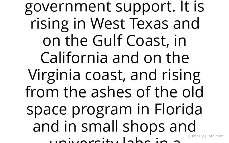 Preview image for this quote by Rick Tumlinson