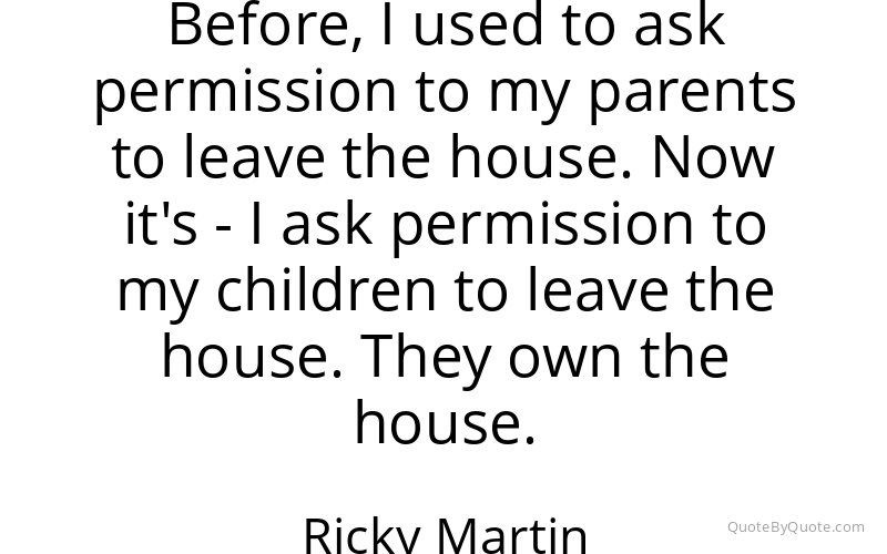 Preview image for this quote by Ricky Martin