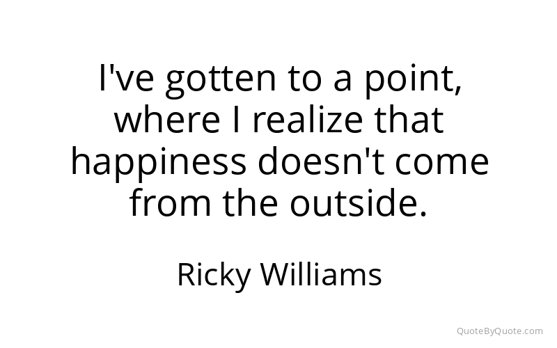 Preview image for this quote by Ricky Williams