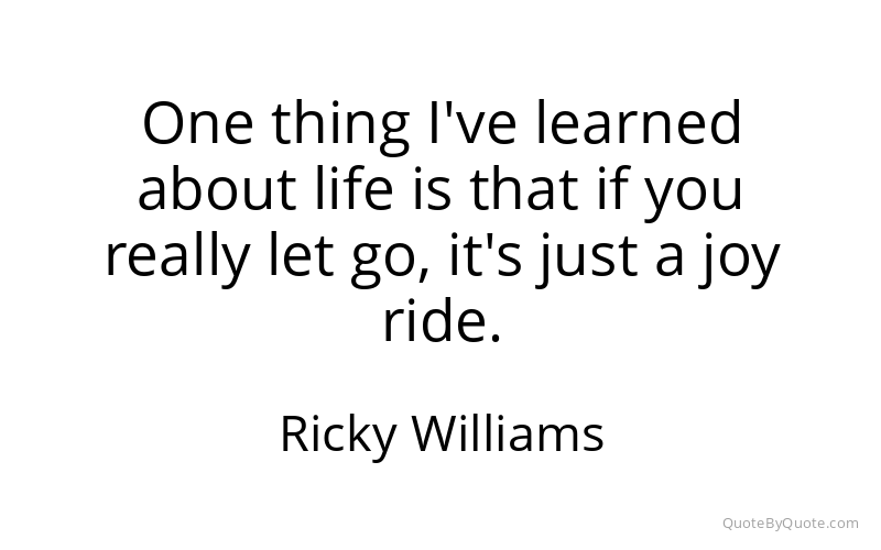 Preview image for this quote by Ricky Williams