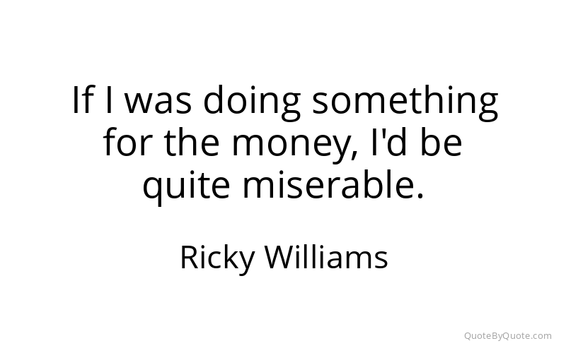 Preview image for this quote by Ricky Williams