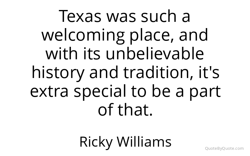 Preview image for this quote by Ricky Williams