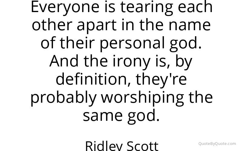 Preview image for this quote by Ridley Scott