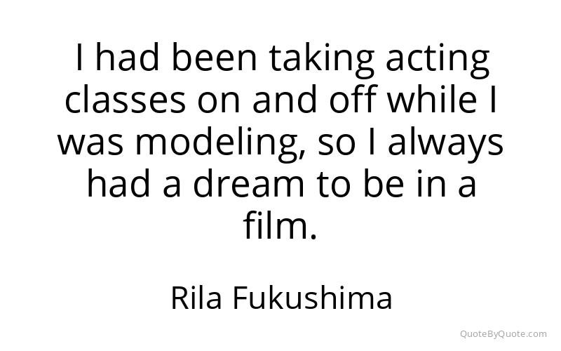 Preview image for this quote by Rila Fukushima