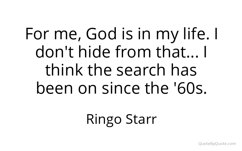 Preview image for this quote by Ringo Starr
