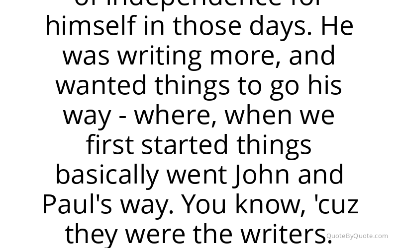 Preview image for this quote by Ringo Starr