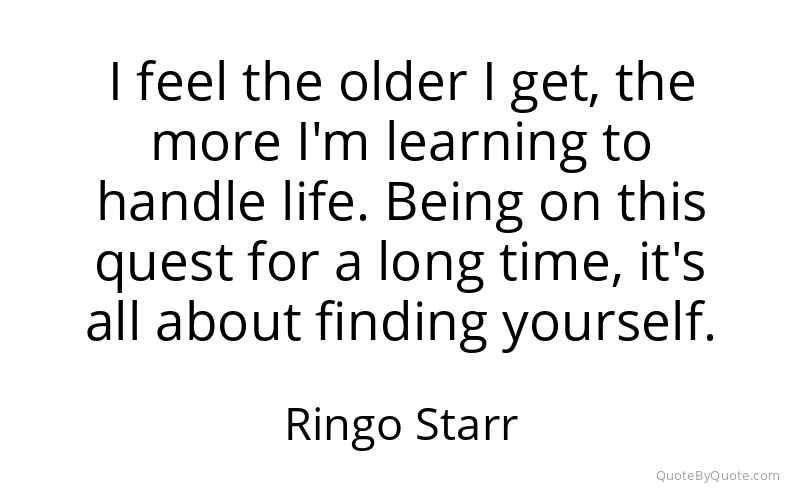 Preview image for this quote by Ringo Starr