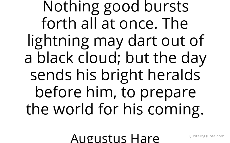 Preview image for this quote by Augustus Hare