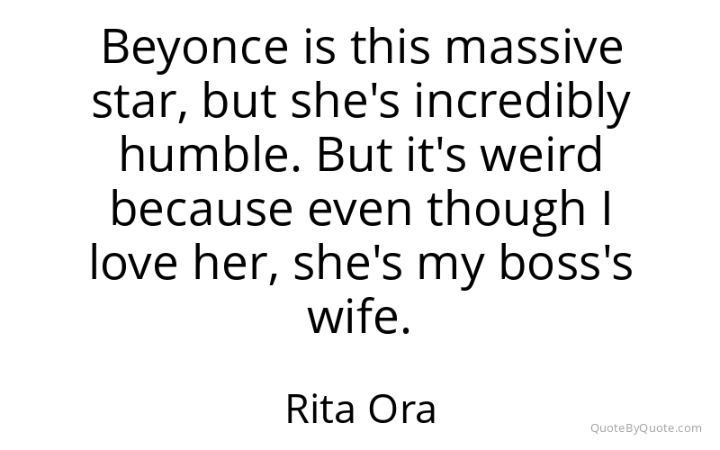 Preview image for this quote by Rita Ora