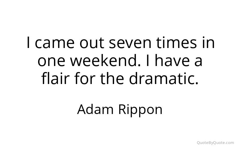 Preview image for this quote by Adam Rippon