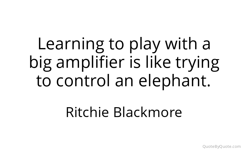 Preview image for this quote by Ritchie Blackmore