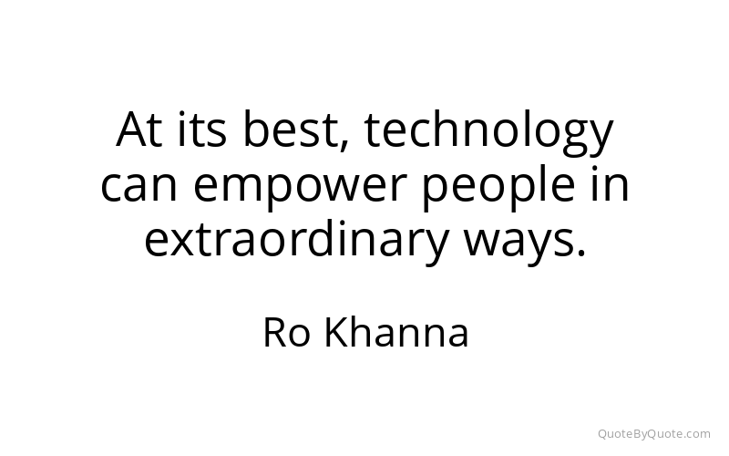 Preview image for this quote by Ro Khanna