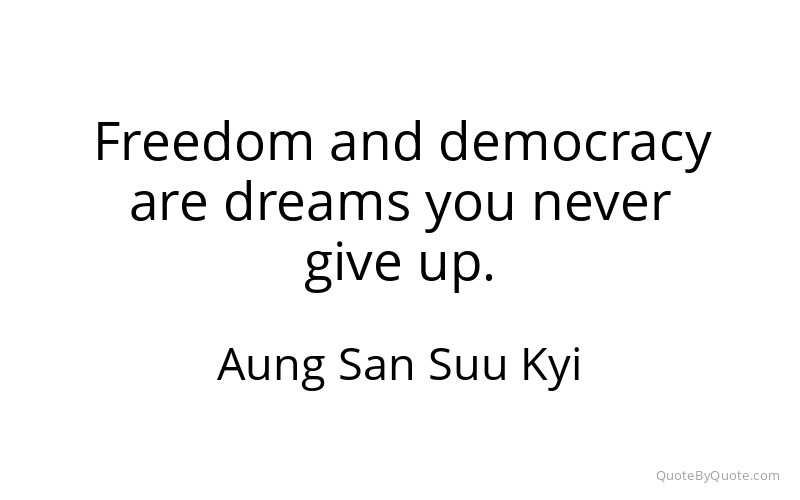 Preview image for this quote by Aung San Suu Kyi