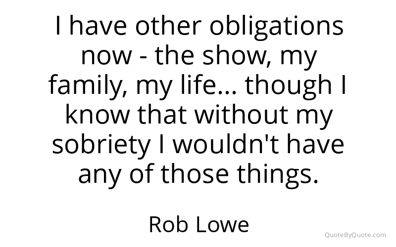 Preview image for this quote by Rob Lowe