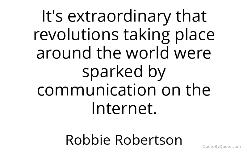 Preview image for this quote by Robbie Robertson