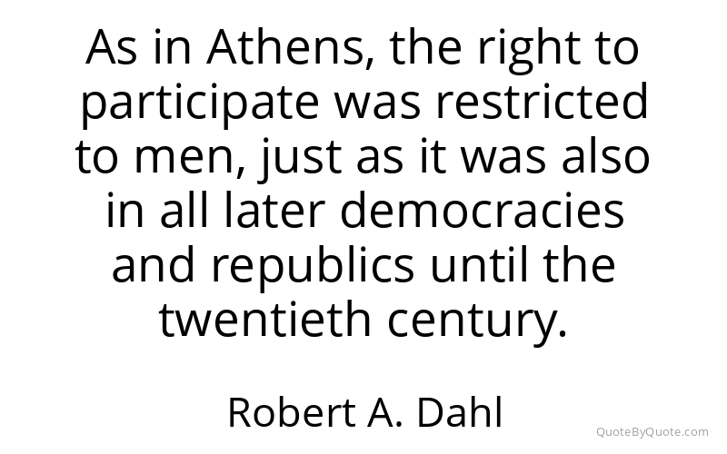 Preview image for this quote by Robert A. Dahl