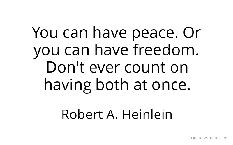 Preview image for this quote by Robert A. Heinlein
